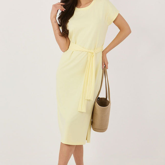 Rue Paris Women's Professional Daydress with Elegant Design and Pocket