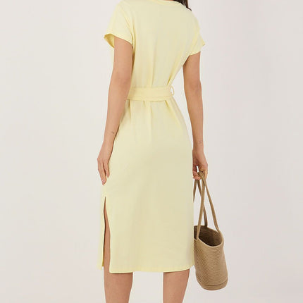 Rue Paris Women's Professional Daydress with Elegant Design and Pocket