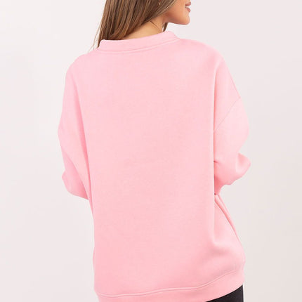Rue Paris Classic Crewneck Sweatshirt with Soft Fabric & Relaxed Fit