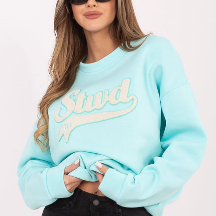 Rue Paris Classic Crewneck Sweatshirt with Soft Fabric & Relaxed Fit