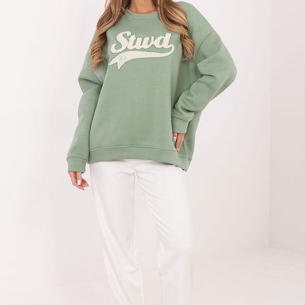 Rue Paris Classic Crewneck Sweatshirt with Soft Fabric & Relaxed Fit