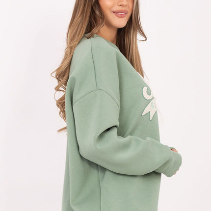 Rue Paris Classic Crewneck Sweatshirt with Soft Fabric & Relaxed Fit