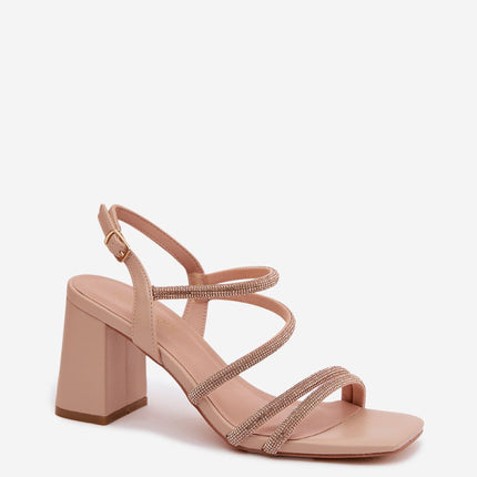 Step in Style Professional Heel Sandals with Cushioned Insole & Arch S