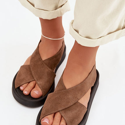 Step in Style Comfort Sandals - Cushioned Footbed & Slip-Resistant Sol