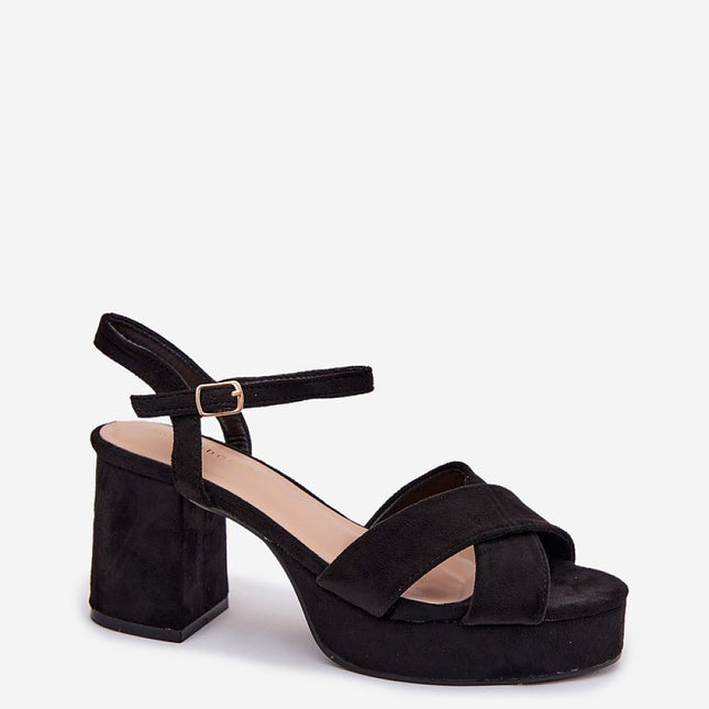 Step in Style Professional Heel Sandals - Comfortable Fit & Elegant De