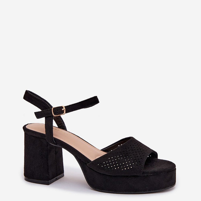 Step in Style Women's Heel Sandals - Comfortable Arch Support & Chic D