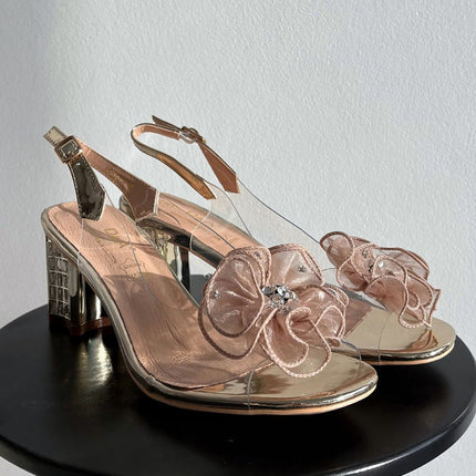 Step in Style Women's Heel Sandals - Comfortable Fit & Stylish Design