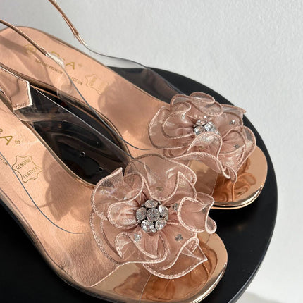 Step in Style Women's Heel Sandals - Comfortable Fit & Stylish Design