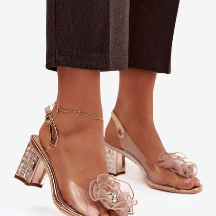 Step in Style Women's Heel Sandals - Comfortable Fit & Stylish Design