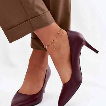 Step in Style Elegant High Heels with Cushioned Insole & Classic Desig