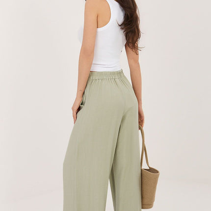Sublevel Women's Professional Trousers with Stretch Fabric and Pockets