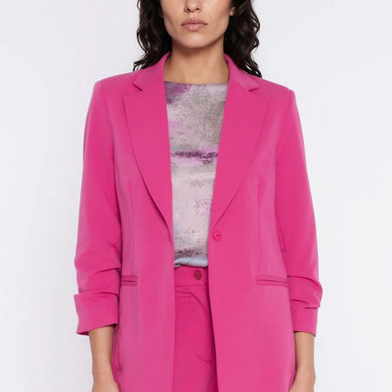 Nife Women's Professional Blazer Jacket with Tailored Fit & Pockets