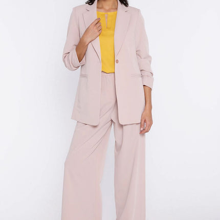Nife Women's Professional Blazer Jacket with Tailored Fit & Pockets