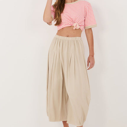 Italy Moda Professional Corduroy Trousers with Stretch & Classic Fit
