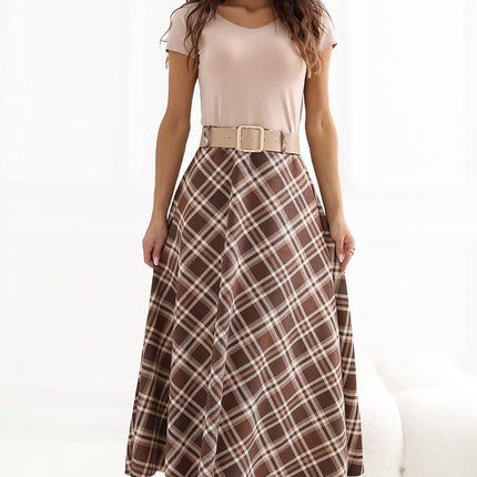 Italy Moda Elegant Long Skirt with Comfortable Stretch Fabric