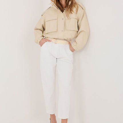 Italy Moda Professional Corduroy Trousers with Stretch & Classic Fit