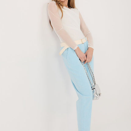 Italy Moda Professional Corduroy Trousers with Stretch & Classic Fit