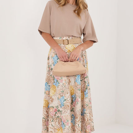 Italy Moda Women's Professional A-Line Skirt with Pockets and Stretch