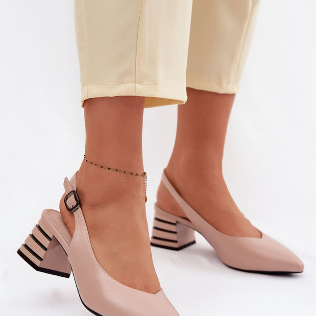 Step in Style Women's Heel Sandals - Comfort Fit & Elegant Design