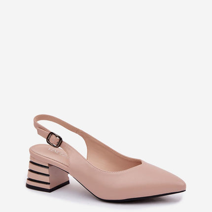 Step in Style Women's Heel Sandals - Comfort Fit & Elegant Design