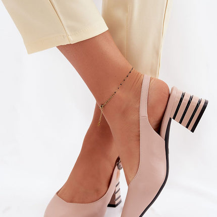 Step in Style Women's Heel Sandals - Comfort Fit & Elegant Design