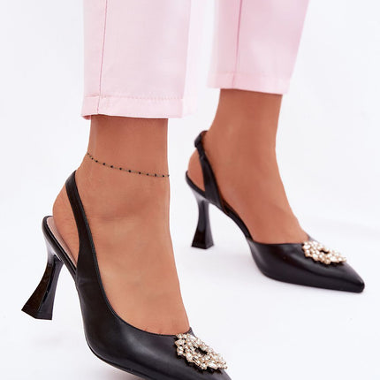 Step in Style Professional Heel Sandals with Comfort Cushioning