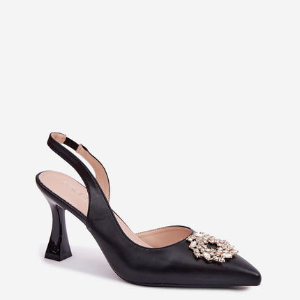 Step in Style Professional Heel Sandals with Comfort Cushioning