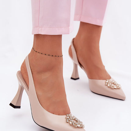 Step in Style Professional Heel Sandals with Comfort Cushioning