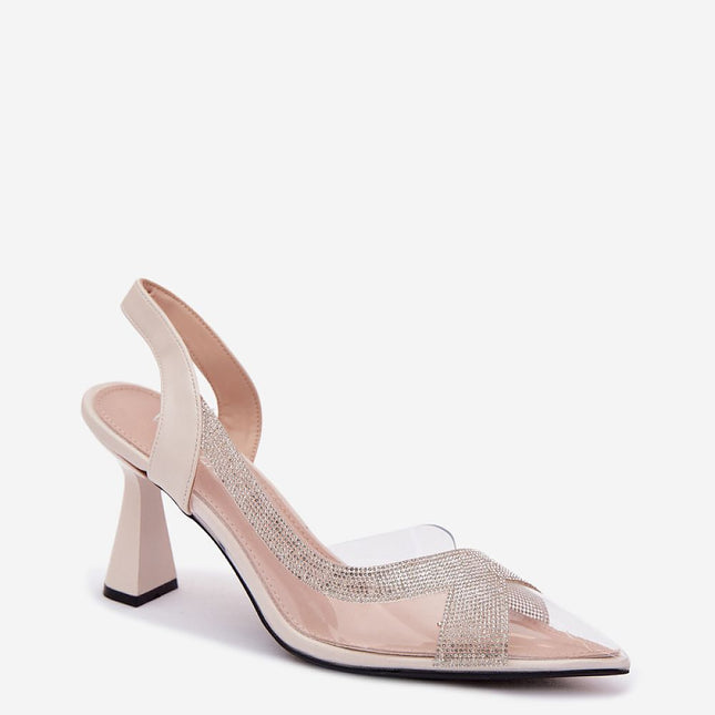 Step in Style Professional Heel Sandals with Cushioned Insole and Adju