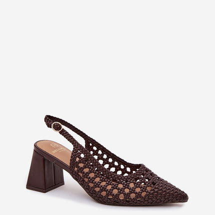 Step in Style Professional Heel Sandals with Comfort Footbed & Adjusta