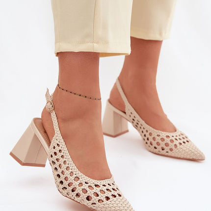 Step in Style Professional Heel Sandals with Comfort Footbed & Adjusta
