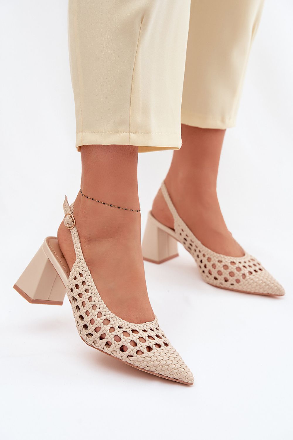 Step in Style Professional Heel Sandals with Comfort Footbed & Adjusta