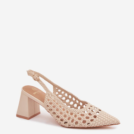 Step in Style Professional Heel Sandals with Comfort Footbed & Adjusta