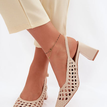 Step in Style Professional Heel Sandals with Comfort Footbed & Adjusta