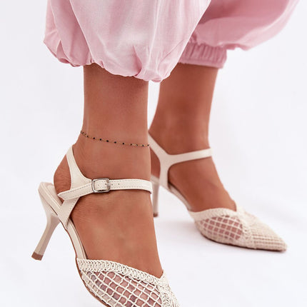 Step in Style Women's Heel Sandals - Comfortable & Elegant Design
