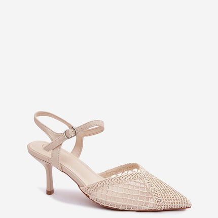 Step in Style Women's Heel Sandals - Comfortable & Elegant Design