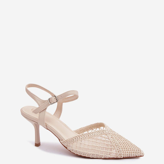 Step in Style Women's Heel Sandals - Comfortable & Elegant Design