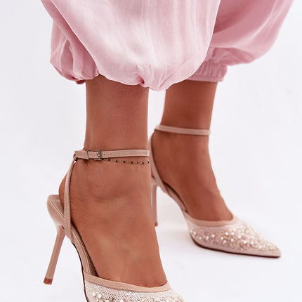 Step in Style Women's Heel Sandals - Comfortable Fit & Elegant Design