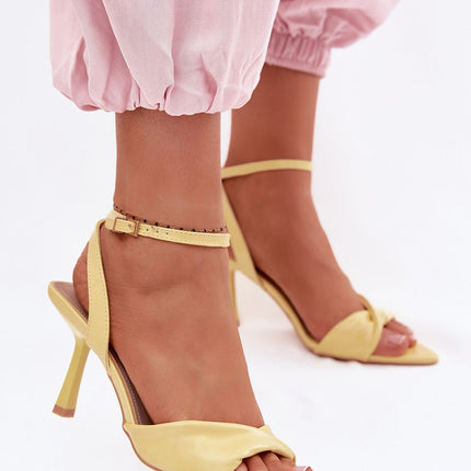 Step in Style Women's Heel Sandals - Comfortable & Elegant Design