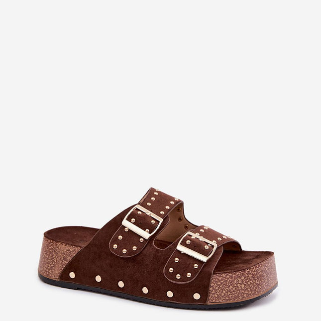 Step in Style Women's Platform Sandals with Cushioned Footbed & Adjust