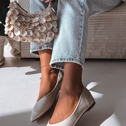 Step in Style Professional Ballet Flats with Cushioned Insole and Slip