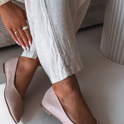 Step in Style Professional Ballet Flats with Cushioned Insole and Slip