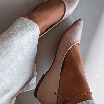 Step in Style Professional Ballet Flats with Cushioned Insole and Slip