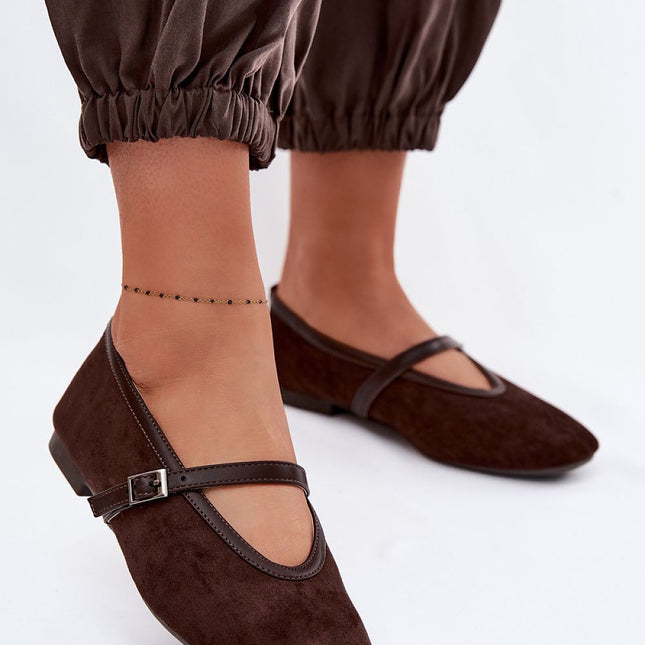 Step in Style Women's Professional Ballet Flats with Cushioned Insole