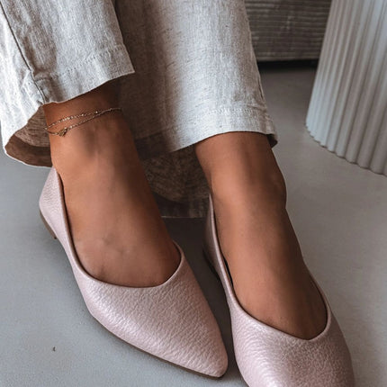 Step in Style Professional Ballet Flats with Cushioned Insole and Slip
