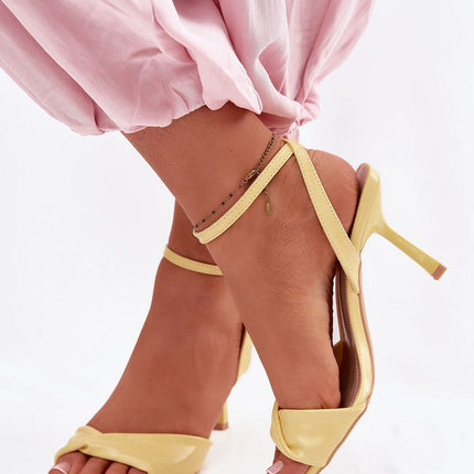Step in Style Women's Heel Sandals - Comfortable & Elegant Design