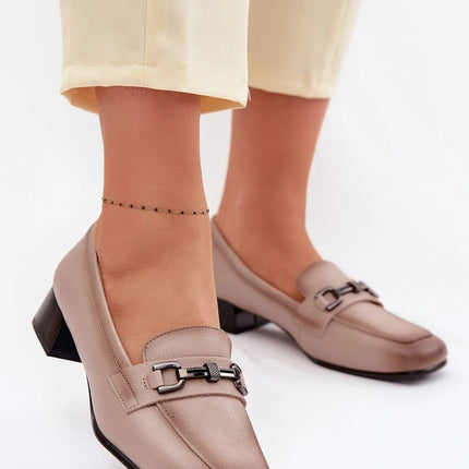 Step in Style Professional Heeled Low Shoes with Comfort Fit & Sleek D