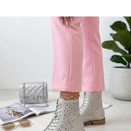 Solea Openwork Ankle Boots with Breathable Design and Comfortable Fit