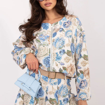 Elegant Floral Print High Waist Skirt Pants Model 211437 - Très Elite