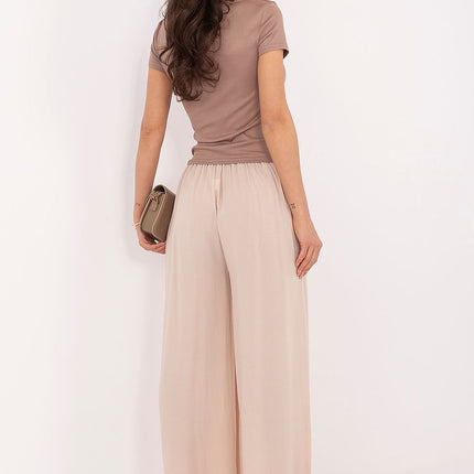 Italy Moda Women's Professional Trousers with Stretch Fabric and Pocke